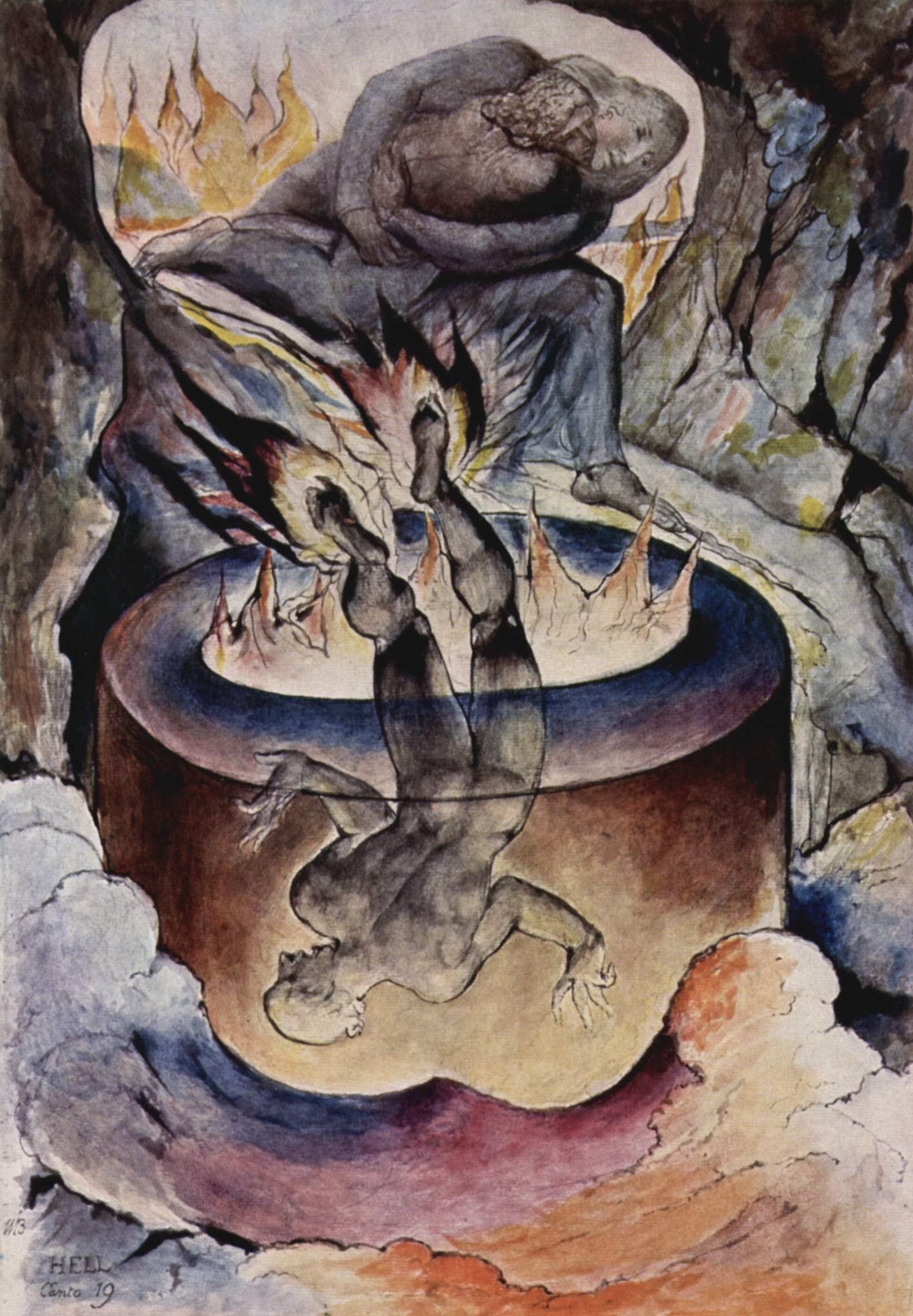 Class 4 dante's inferno william blake the real one